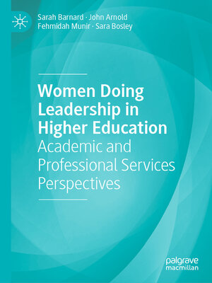 cover image of Women Doing Leadership in Higher Education